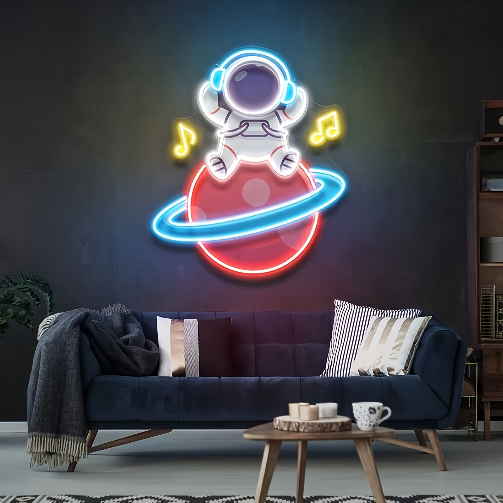 Music Astronaut Neon Light Sig - Outdoor Lighting For Store recensione e prezzo