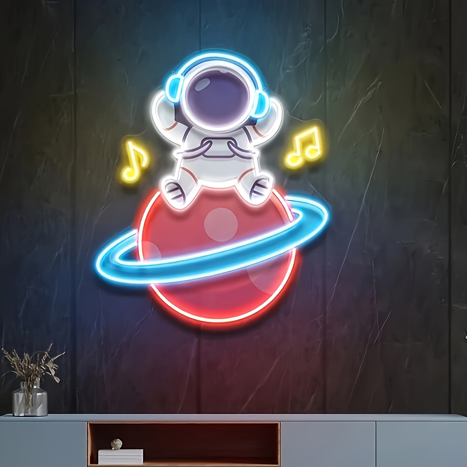 Music Astronaut Neon Light Sig - Outdoor Lighting For Store recensione e prezzo