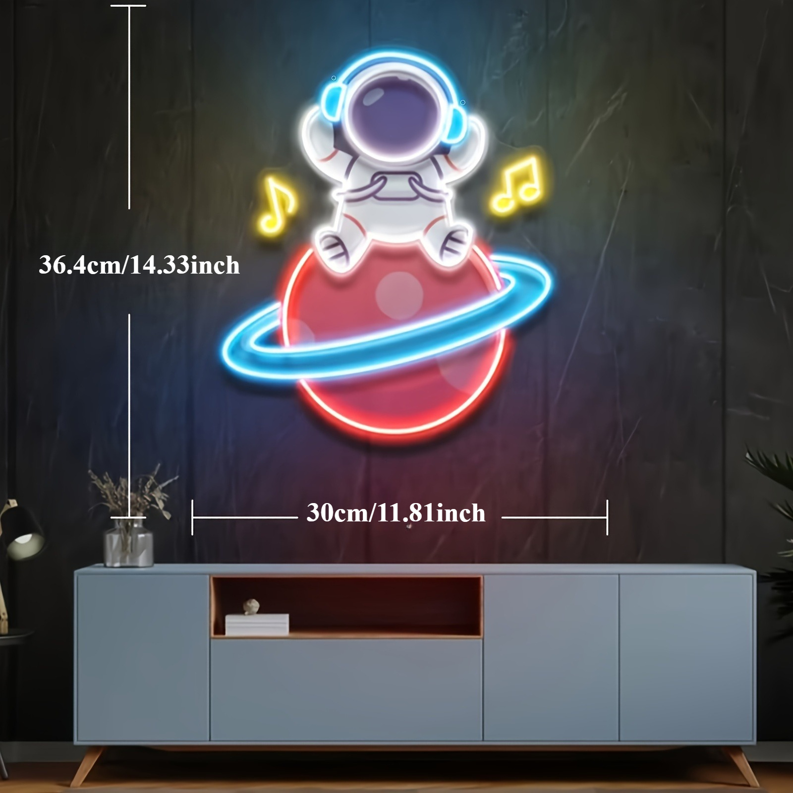 Music Astronaut Neon Light Sig - Outdoor Lighting For Store recensione e prezzo