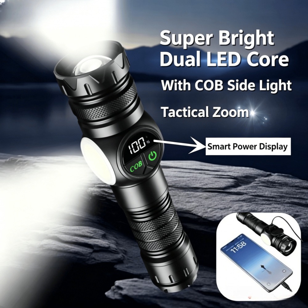 White Light LED Flashlight Typ - Outdoor Lighting Types recensione e prezzo