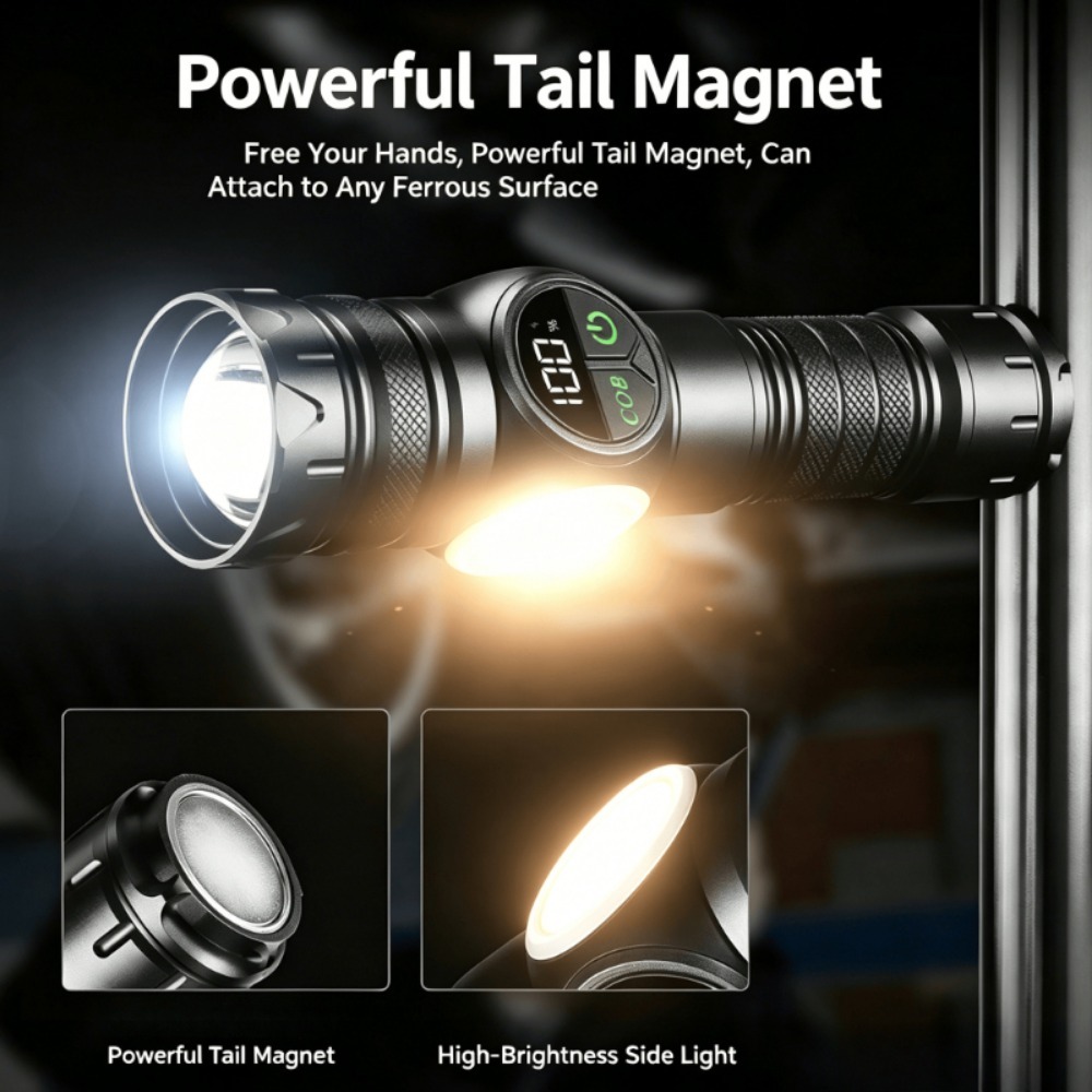White Light LED Flashlight Typ - Outdoor Lighting Types recensione e prezzo