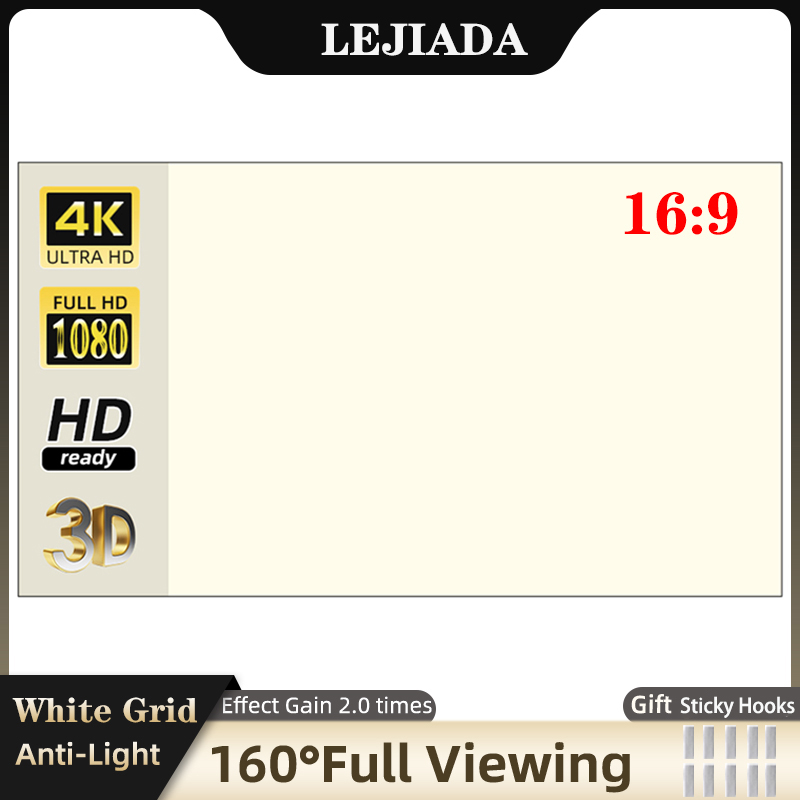 LEJIADA Projector Screen 60-13 - Outdoor Lighting Grid Screen recensione e prezzo