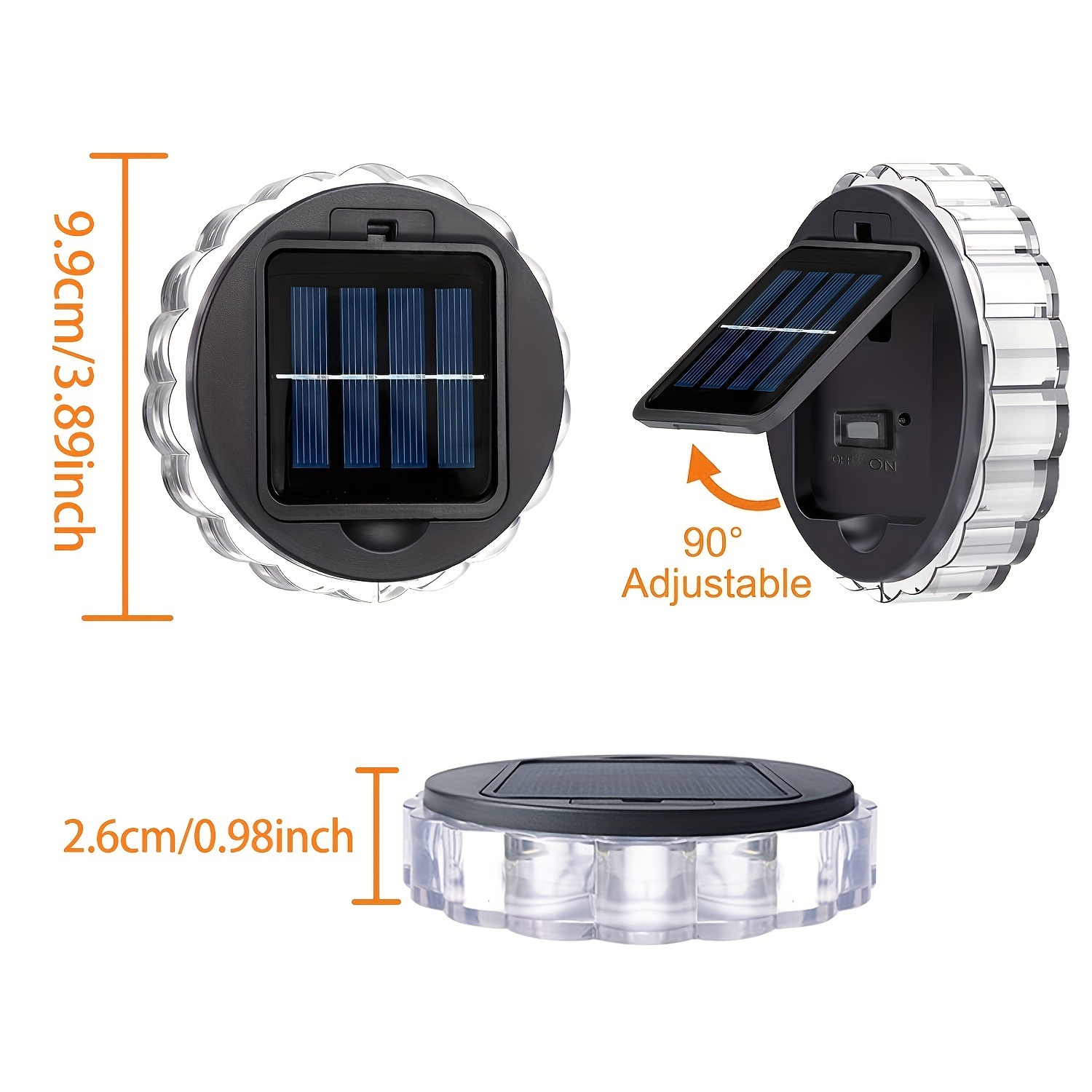 4 packs Waterproof LED Decorat - Outdoor Lighting Around Pool recensione e prezzo