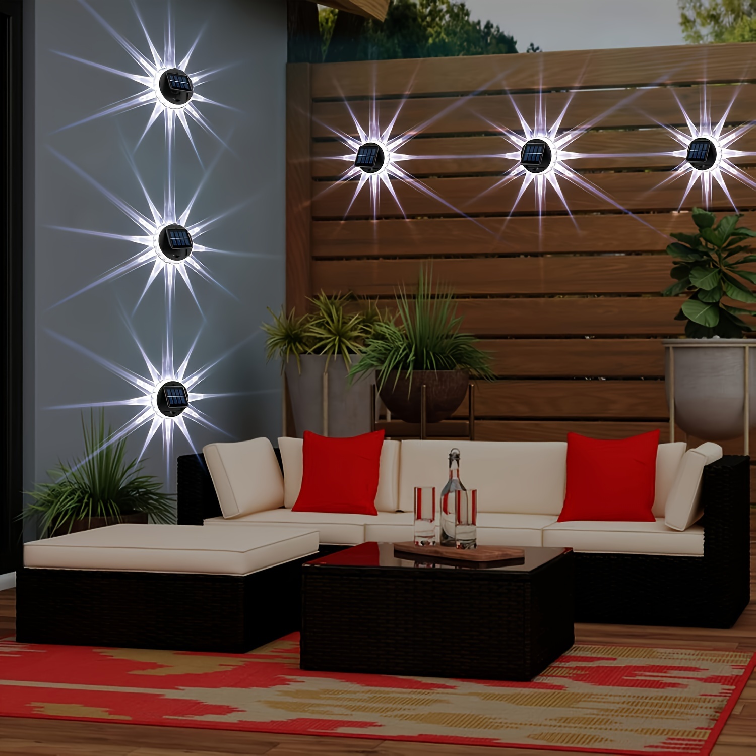 4 packs Waterproof LED Decorat - Outdoor Lighting Around Pool recensione e prezzo