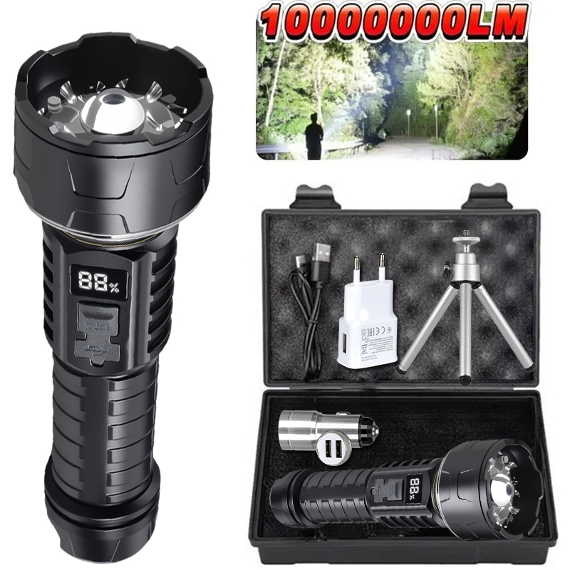 COB LED Flashlight Rechargeabl - Outdoor Lighting Lanterns recensione e prezzo