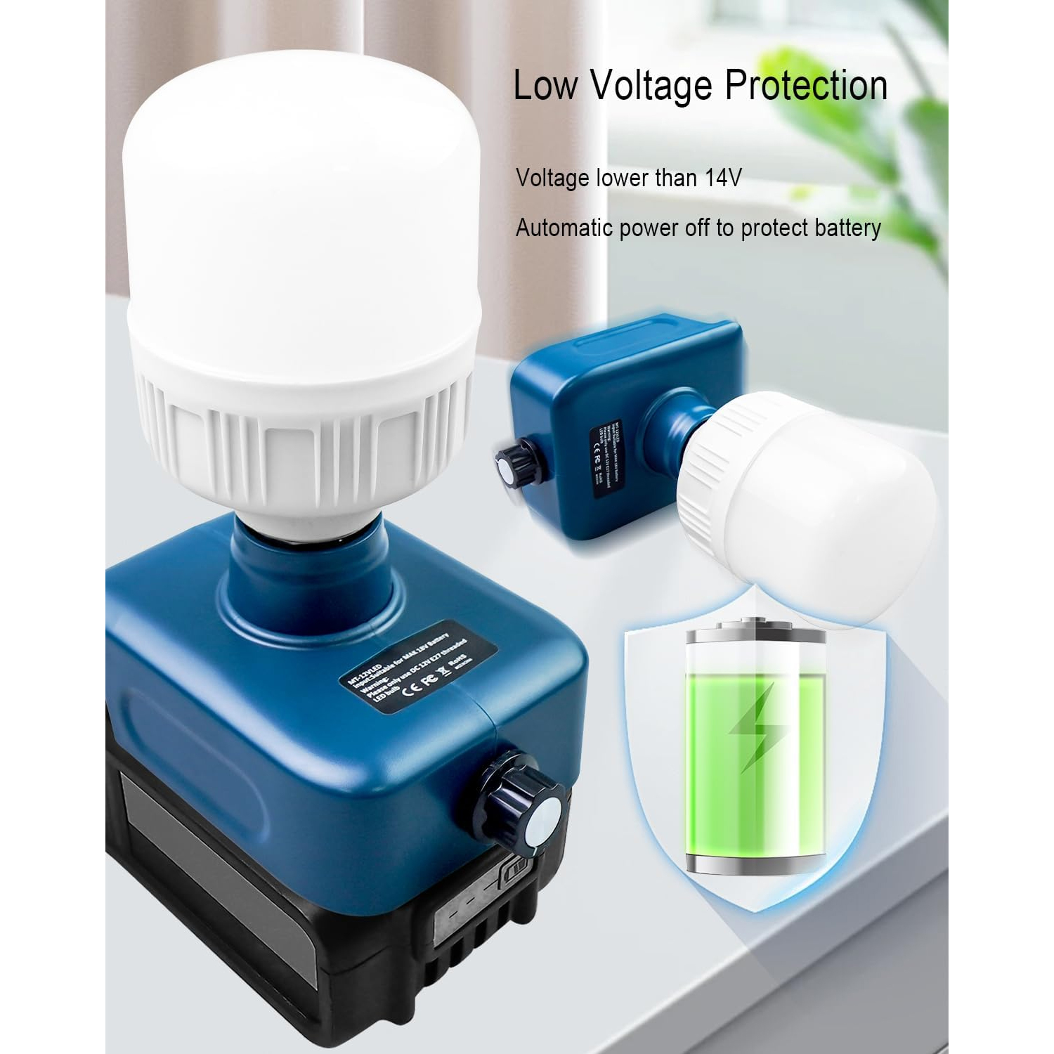 Cordless LED Work Light Fit fo - Outdoor Lighting Jobs recensione e prezzo