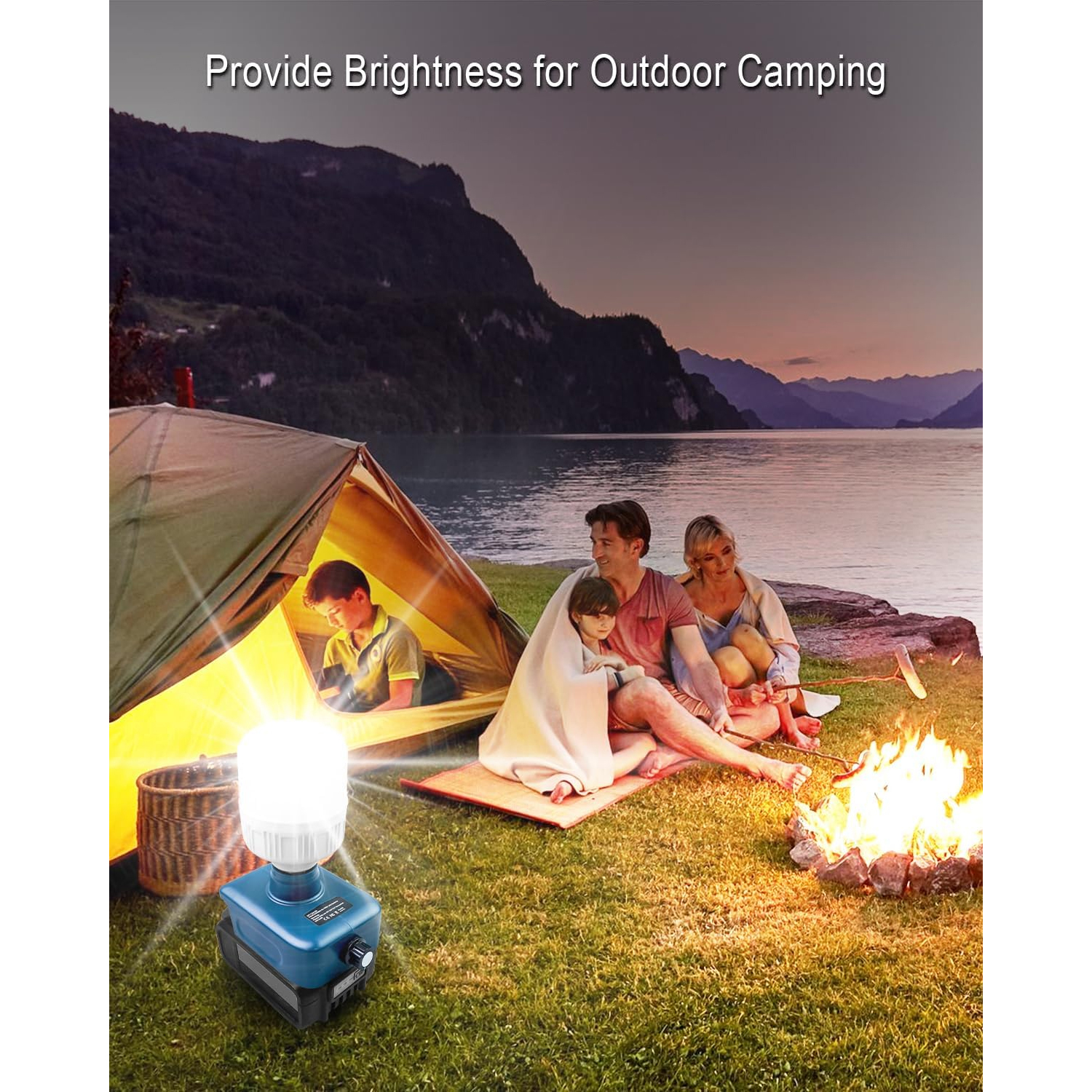 Cordless LED Work Light Fit fo - Outdoor Lighting Jobs recensione e prezzo
