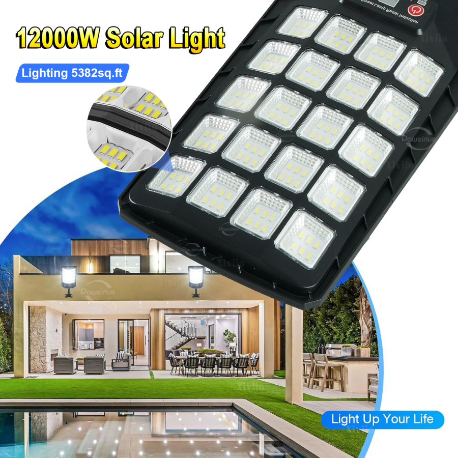 12000W Solar Lights Commercial - Dusk To Dawn Bulb recensione e prezzo