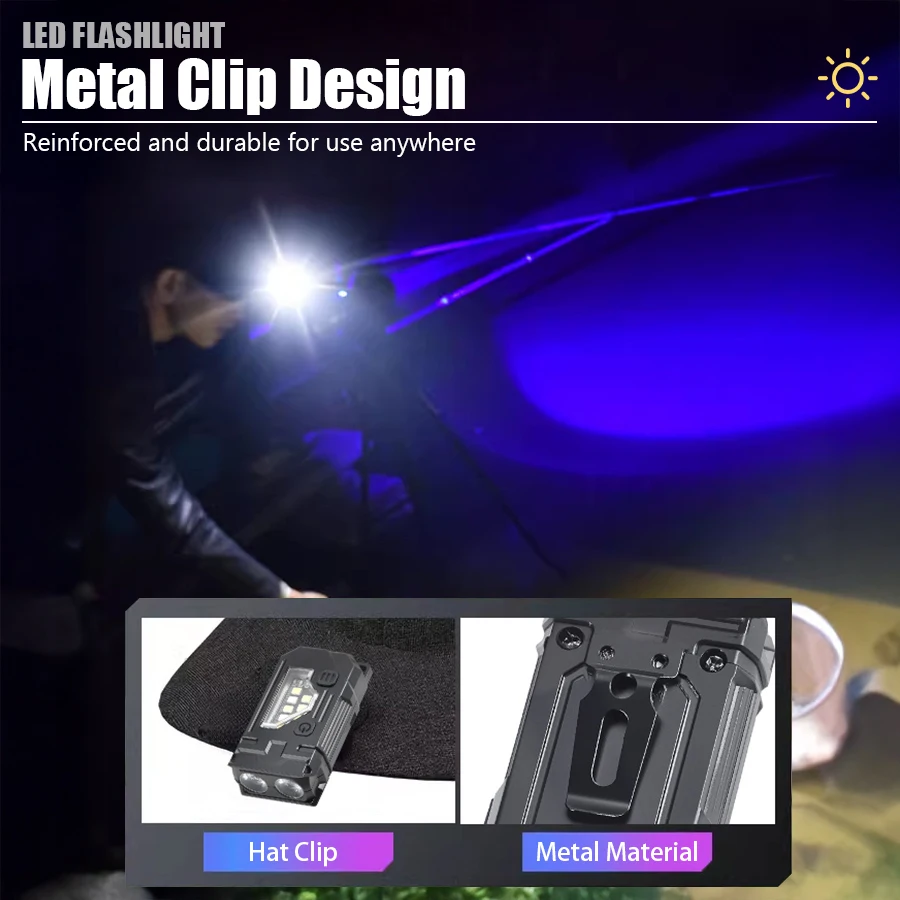 Mini Keychain EDC Flashlight - - Outdoor Lighting Beacon recensione e prezzo