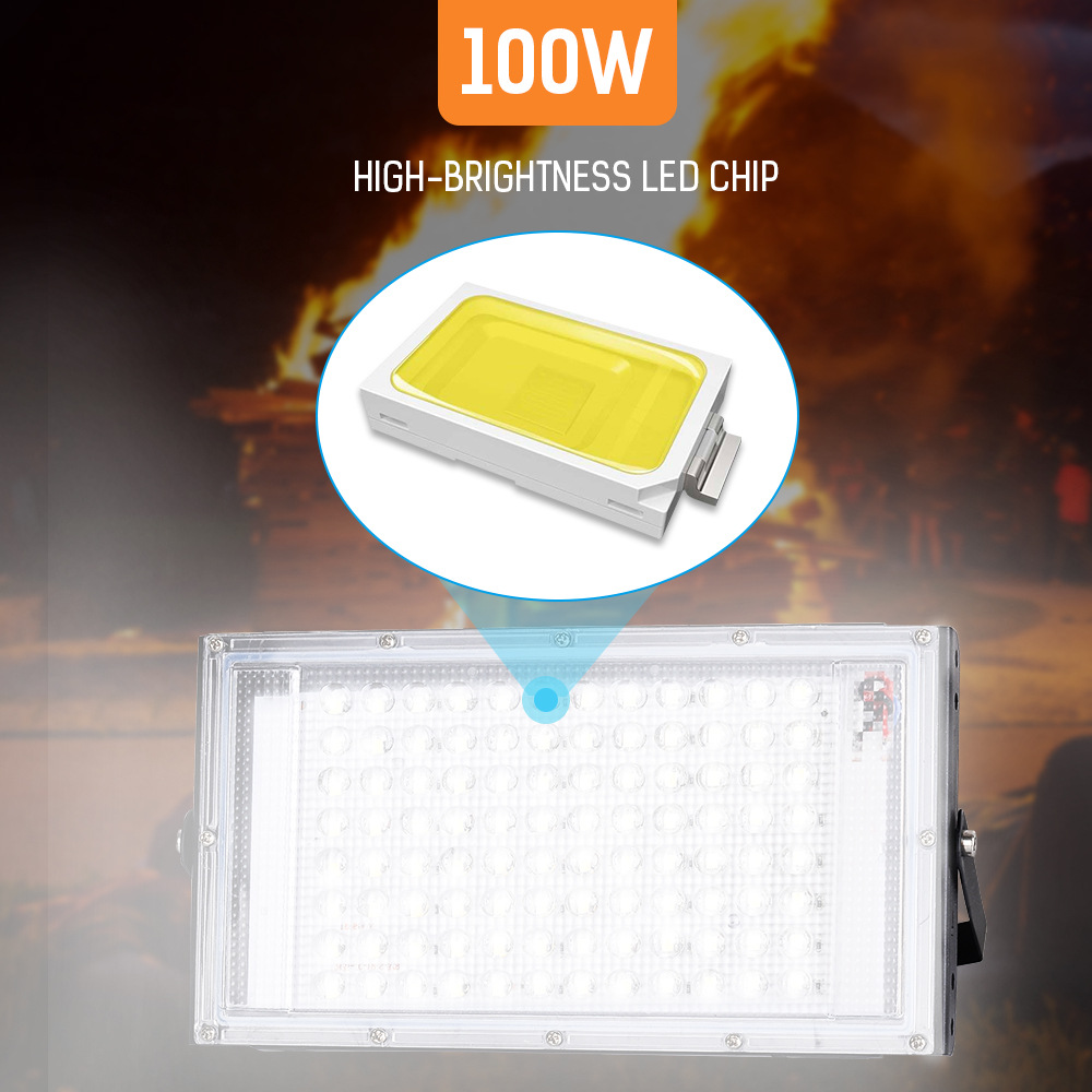 DC12V LED Flood Light 50W 100W - Outdoor Lighting Volt recensione e prezzo