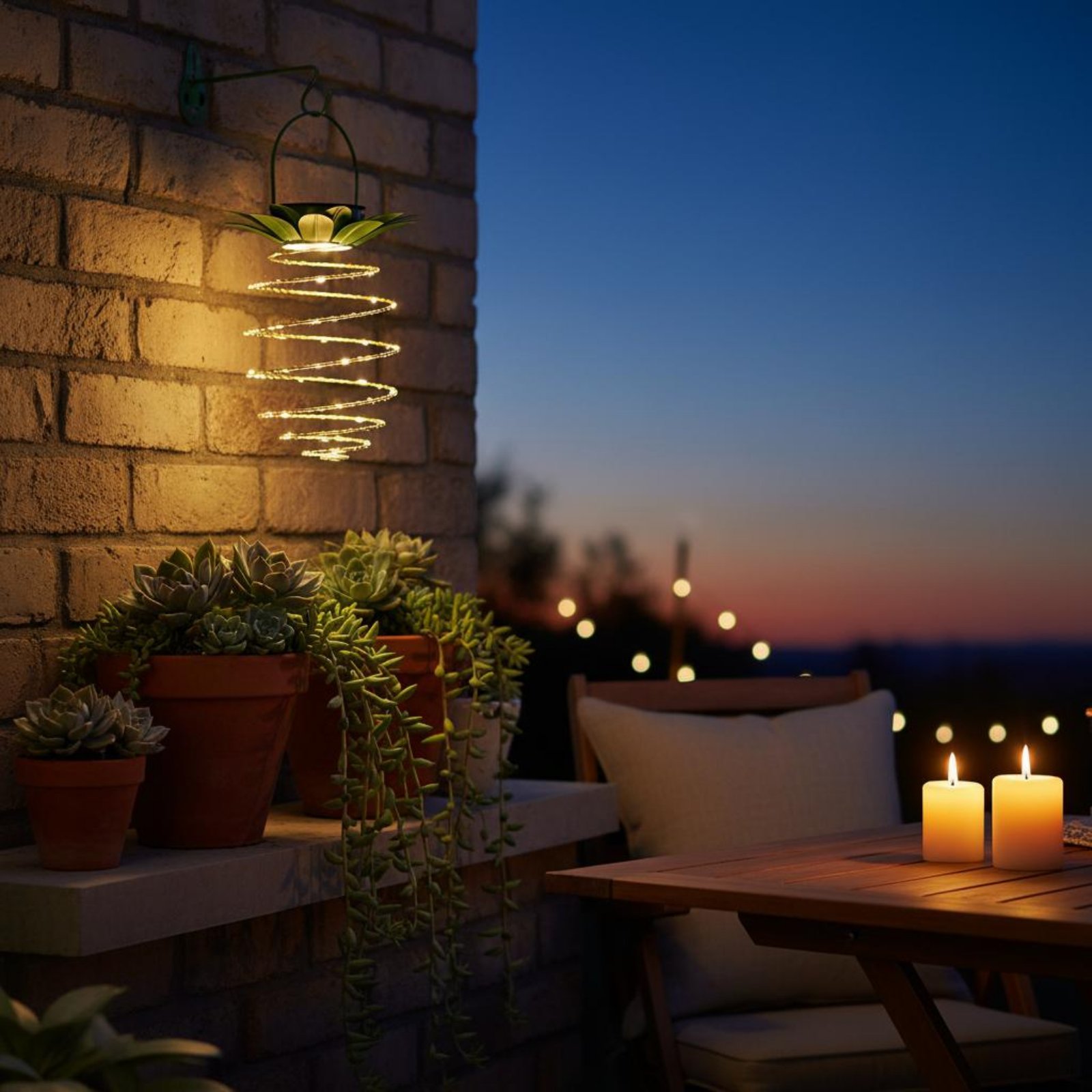2 Pieces Solar Pineapple Lamp  - Outdoor Lighting Decoration recensione e prezzo