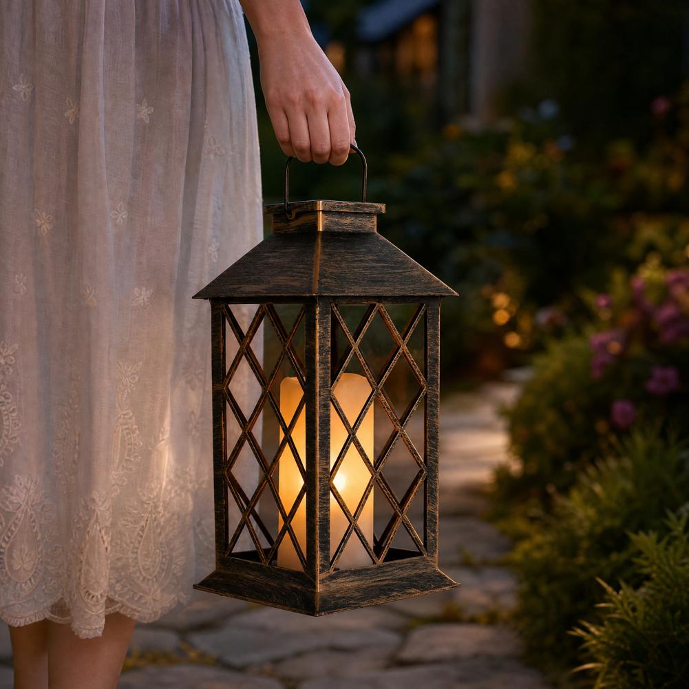 Retro Solar Lantern, Outdoor S - Outdoor Lighting Decoration recensione e prezzo