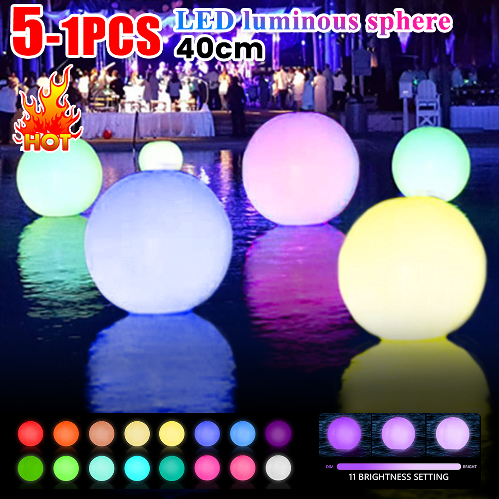 Luminous Beach Ball Light 16 C - Outdoor Lighting Around Pool recensione e prezzo
