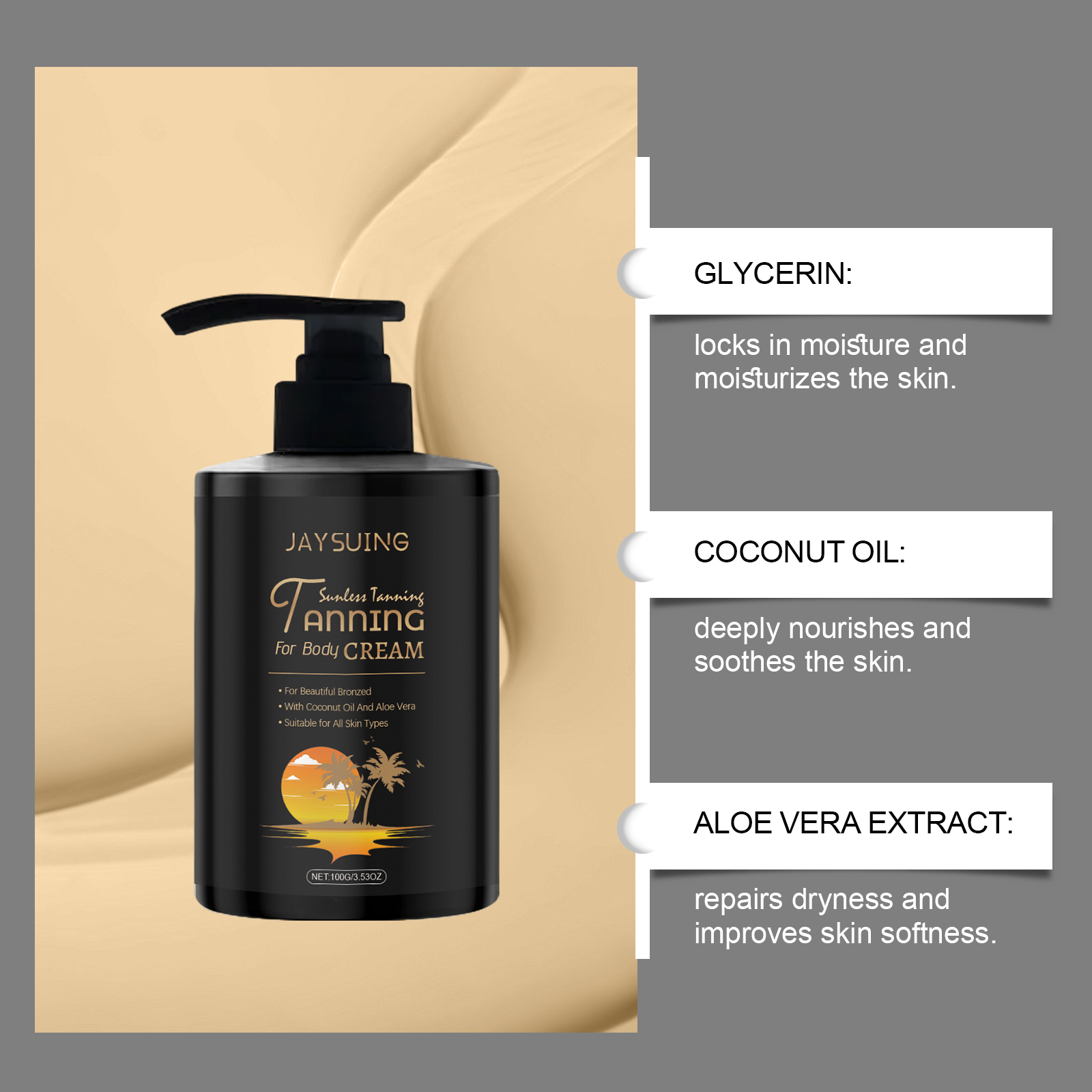 Tanning Lotion Face Body Self  - Outdoor Lighting Unit recensione e prezzo