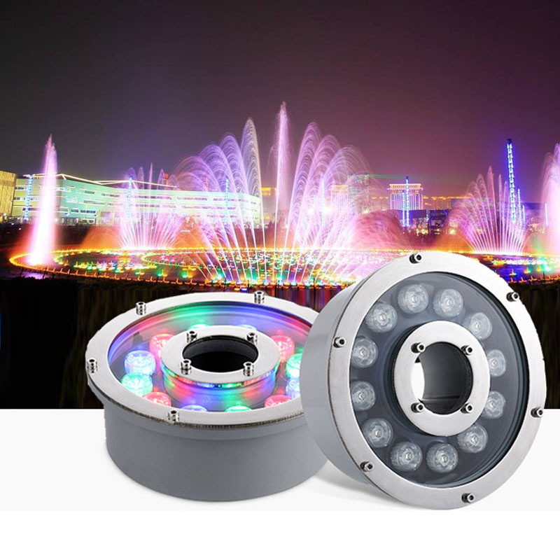 RGB LED Fountain Lamps 12V 24V - Outdoor Lighting Around Pool recensione e prezzo