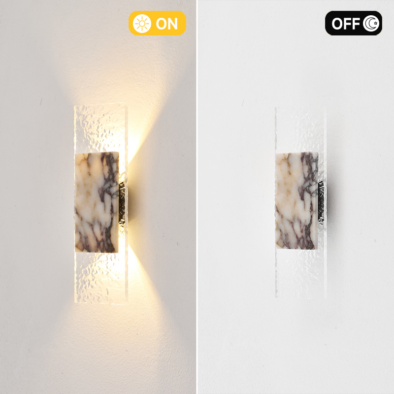 Natural travertine wall sconce - Outdoor Lighting For Store recensione e prezzo
