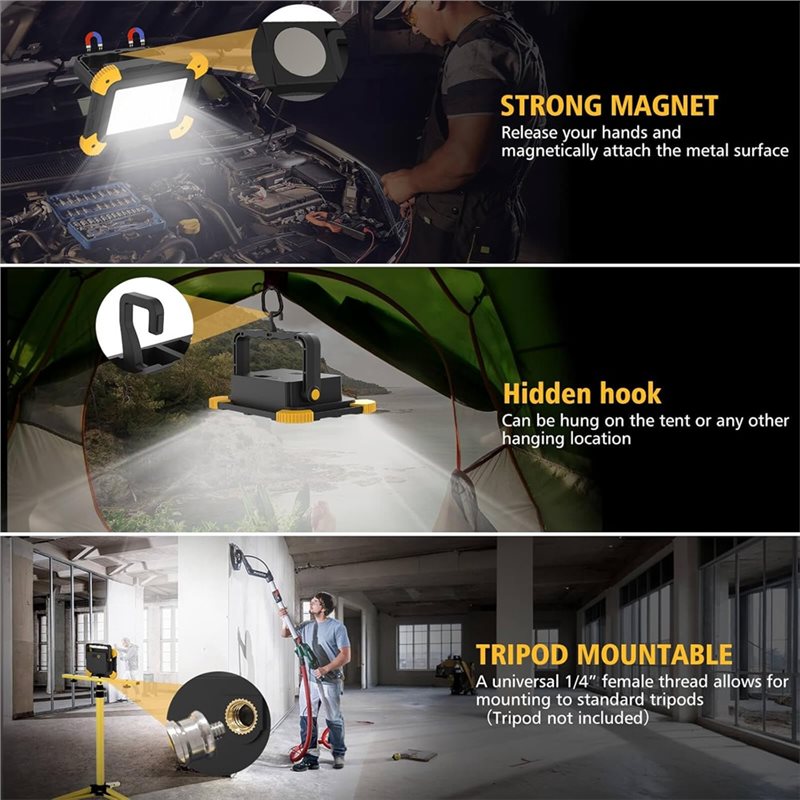 N10R-Battery-Powered Rechargea - Outdoor Lighting Jobs recensione e prezzo