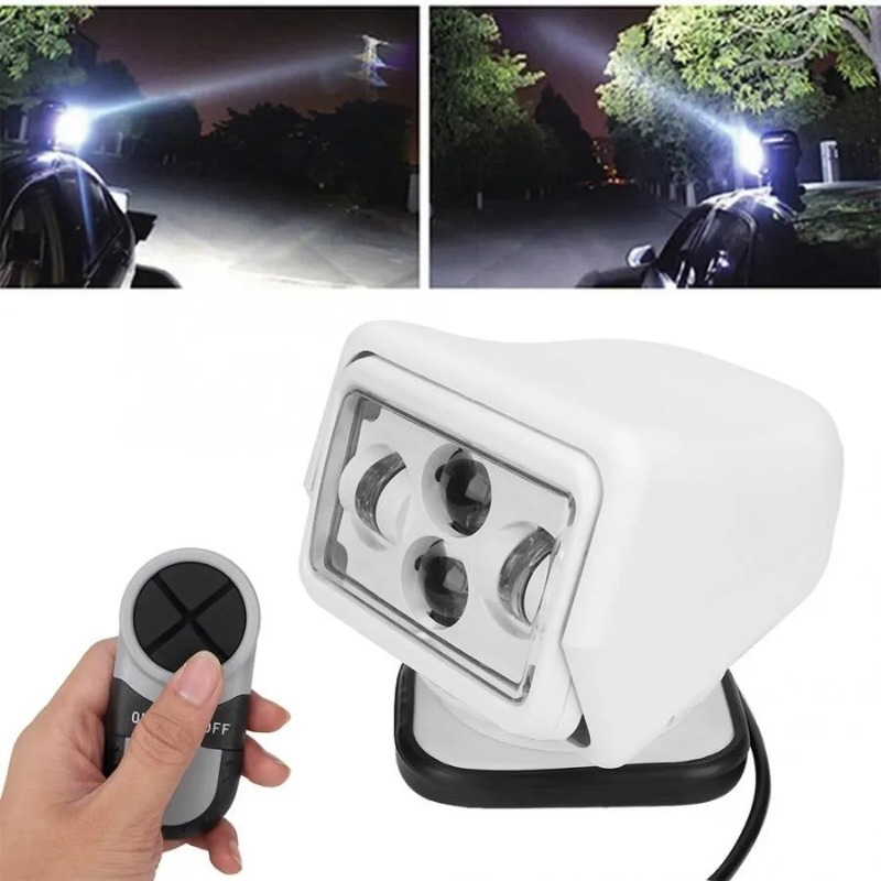 LED Search Light,60W 12V24V Re - Outdoor Lighting Remote Control recensione e prezzo