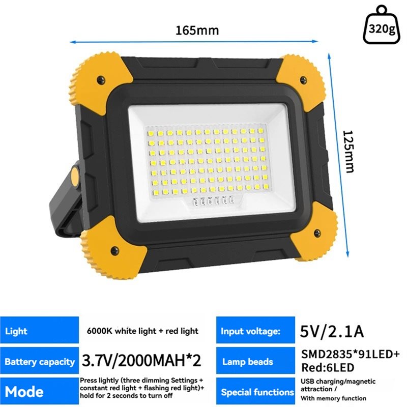 AT21-Portable Rechargeable Mag - Outdoor Lighting Jobs recensione e prezzo