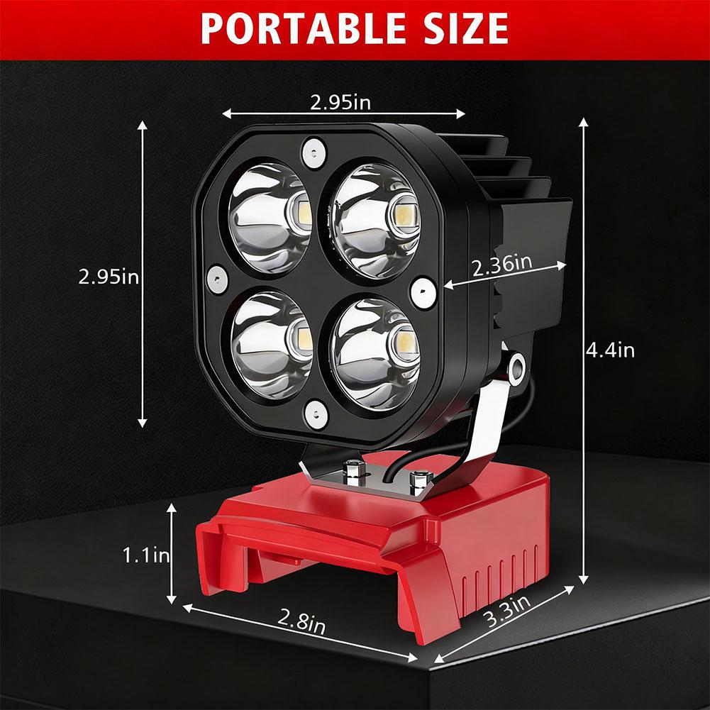 For Milwaukee M18 18V Lithium  - Outdoor Lighting Jobs recensione e prezzo