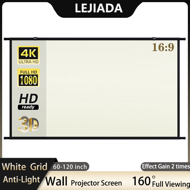 LEJIADA Projector Screen Wall  - Outdoor Lighting Grid Screen recensione e prezzo