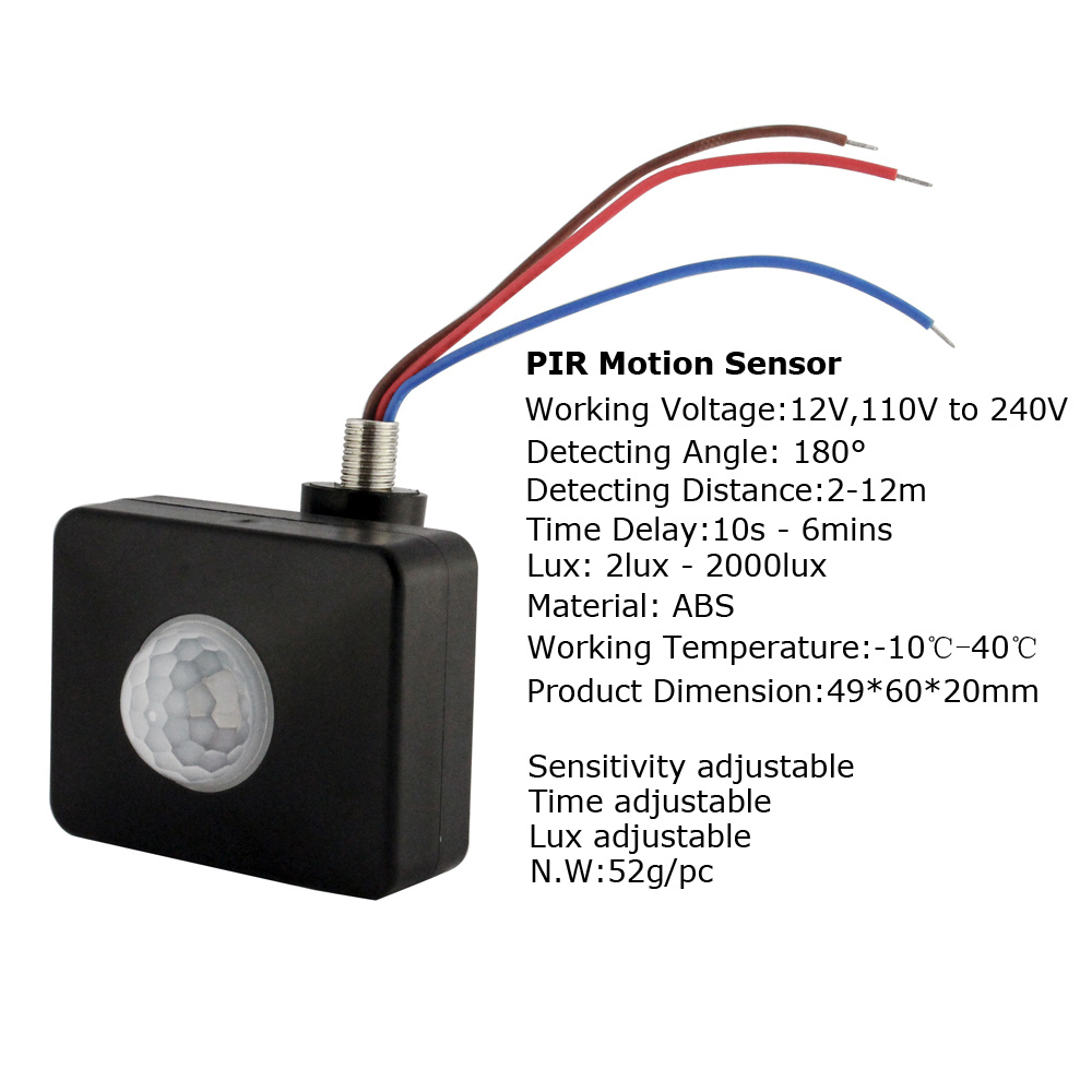 220V PIR Motion Sensor 12V Inf - Outdoor Lighting Volt recensione e prezzo
