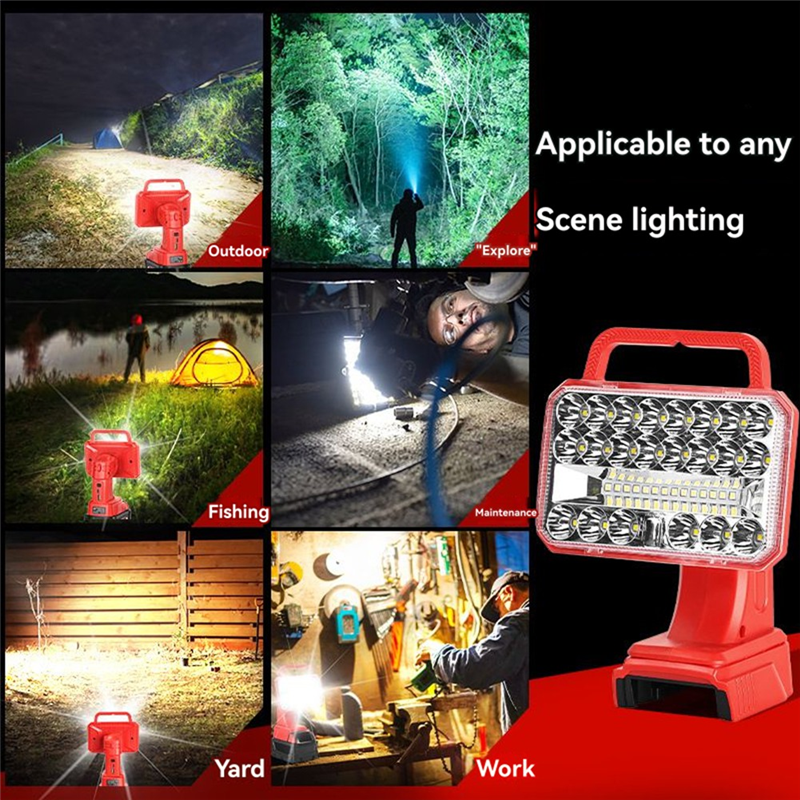 A74E-Portable 2000LM LED Work  - Outdoor Lighting Jobs recensione e prezzo