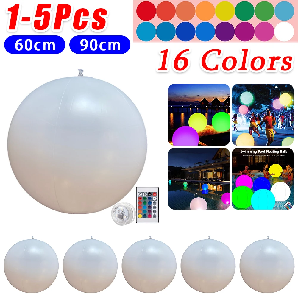 1-5PCS 60/90CM Floating Pool L - Outdoor Lighting Around Pool recensione e prezzo