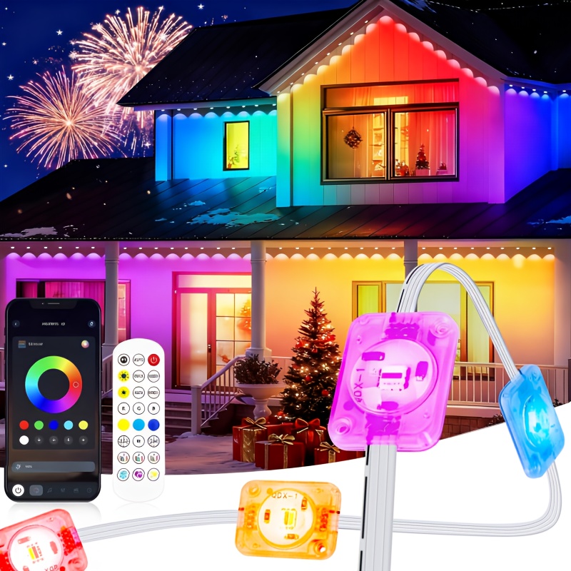 RGB+IC Smart Outdoor Eaves Lig - Outdoor Lighting Decoration recensione e prezzo