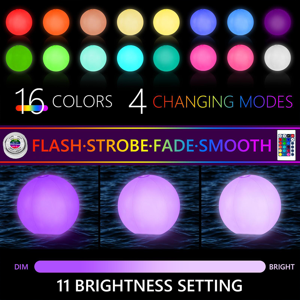 1-5PCS Floating Pool Lights wi - Outdoor Lighting Around Pool recensione e prezzo