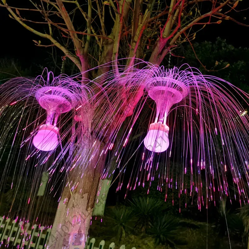 Double-layer Fiber Optic Jelly - Outdoor Lighting Jellyfish recensione e prezzo