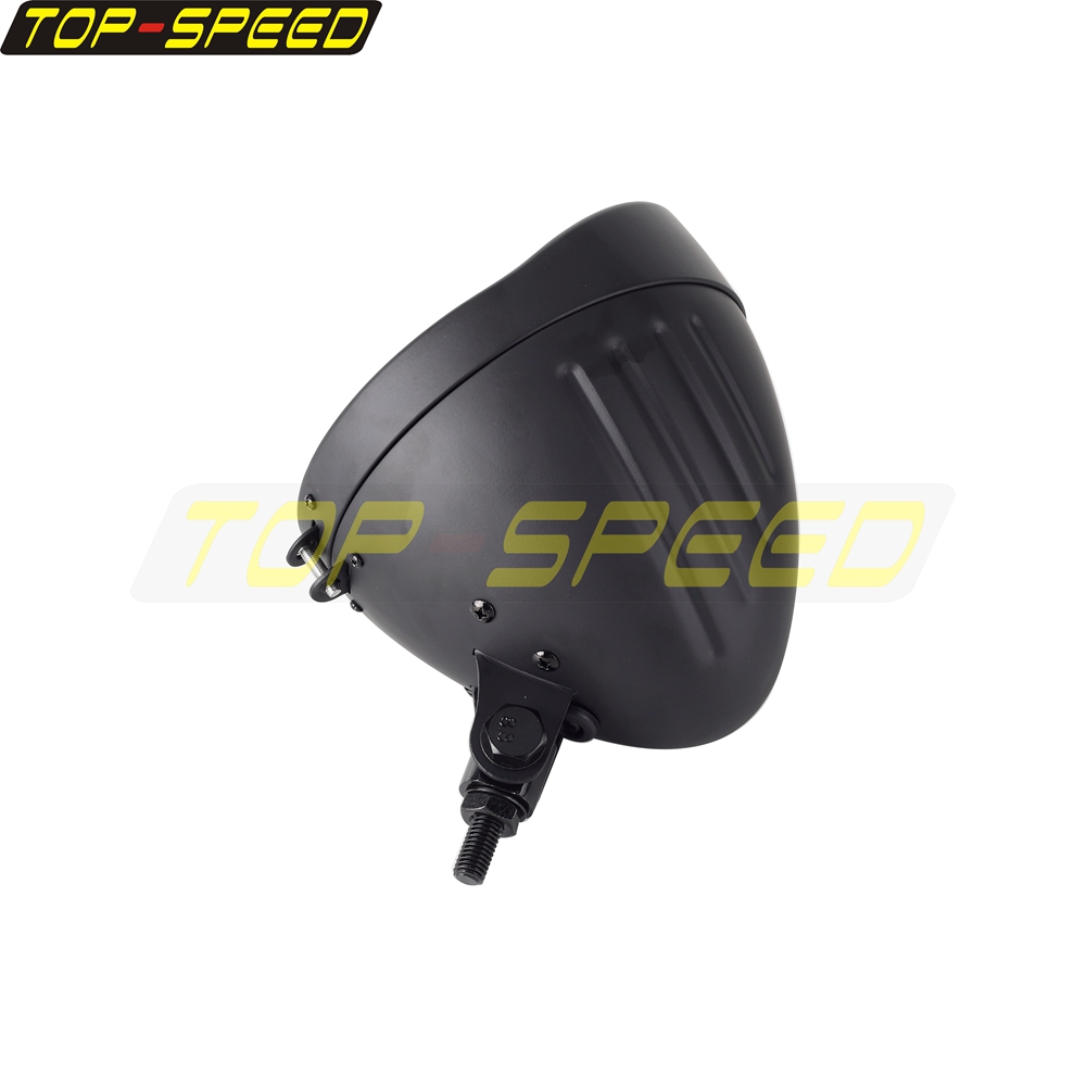 Black/Chrome Motorcycle Headla - Outdoor Lighting Unit recensione e prezzo