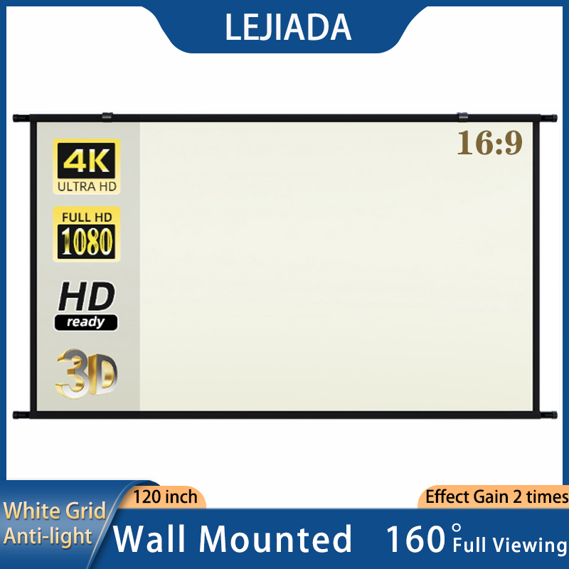 LEJIADA Projector Screen Wall  - Outdoor Lighting Grid Screen recensione e prezzo