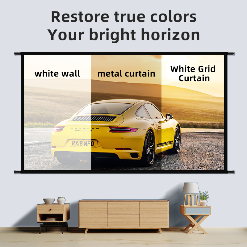 LEJIADA Projector Screen Wall  - Outdoor Lighting Grid Screen recensione e prezzo