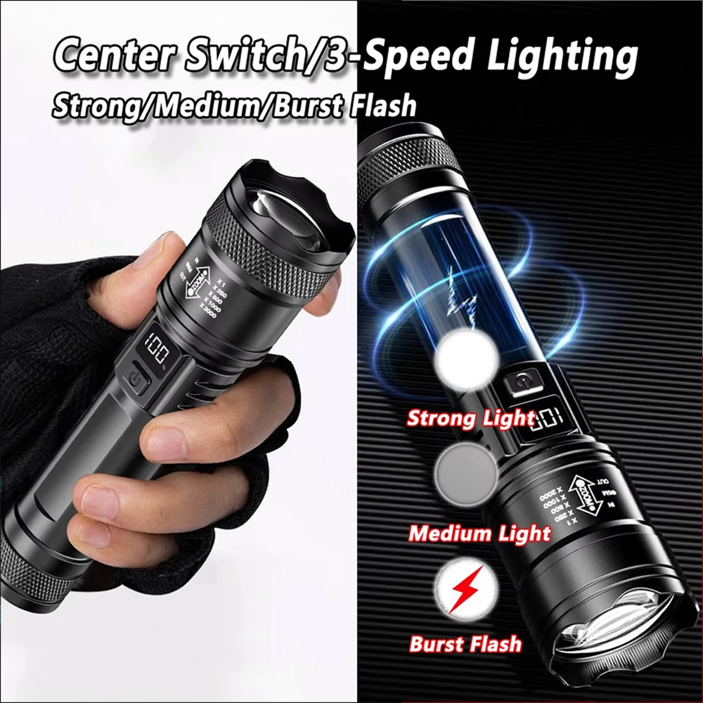 Rechargeable LED Flashlight Zo - Outdoor Lighting Beacon recensione e prezzo