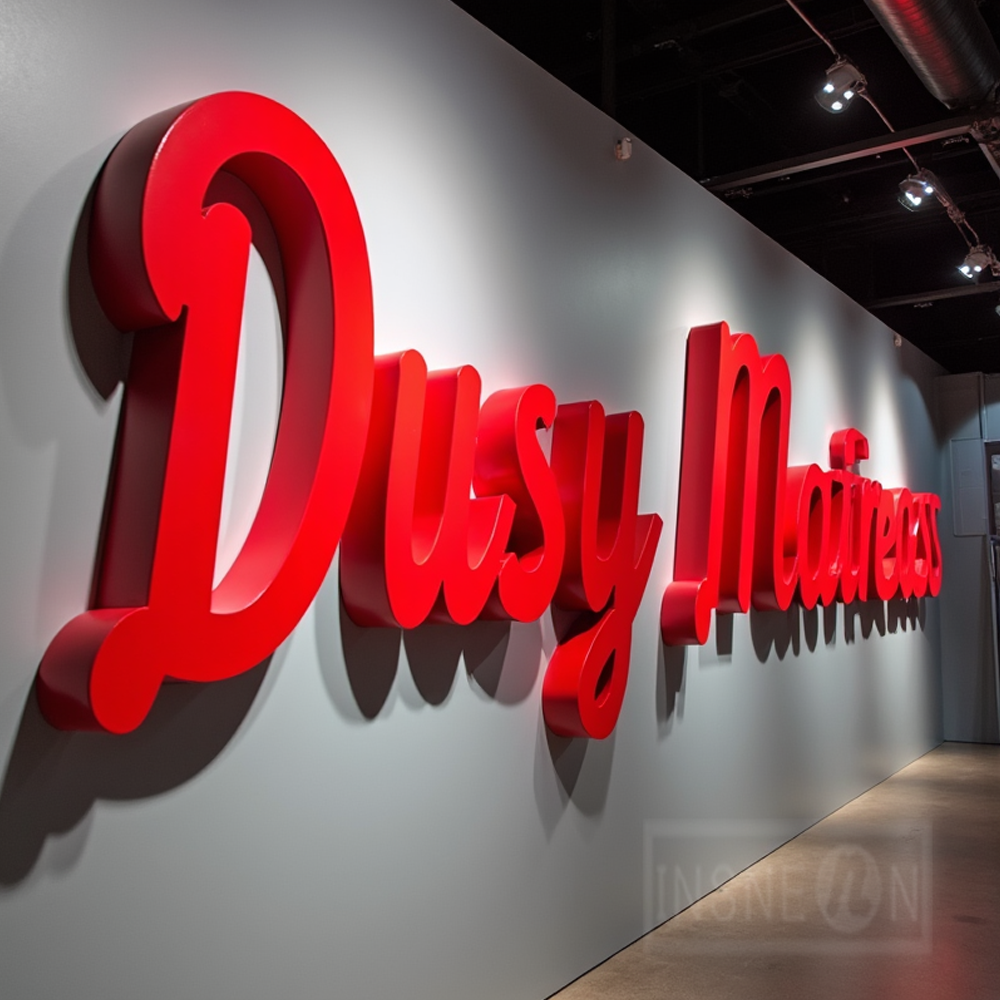 Custom Metal LED Sign Wall Log - Outdoor Lighting For Store recensione e prezzo