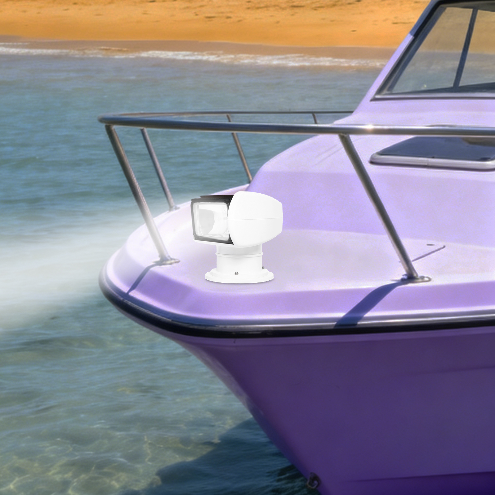 12V 100W Marine Spotlight Boat - Outdoor Lighting Remote Control recensione e prezzo