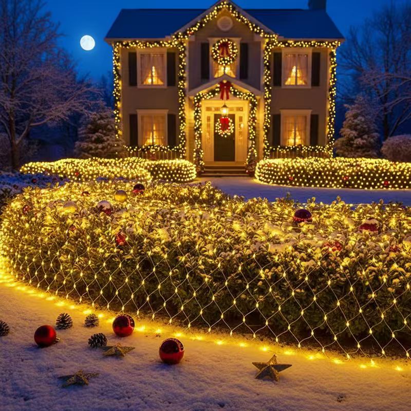 3x2m Waterproof Christmas Net  - Outdoor Lighting Grid Screen recensione e prezzo