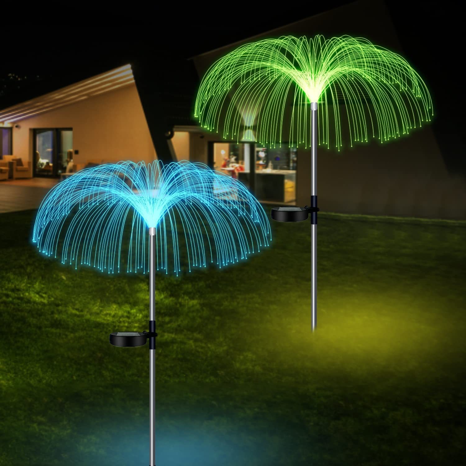 LED Solar Jellyfish Garden Lig - Outdoor Lighting Jellyfish recensione e prezzo