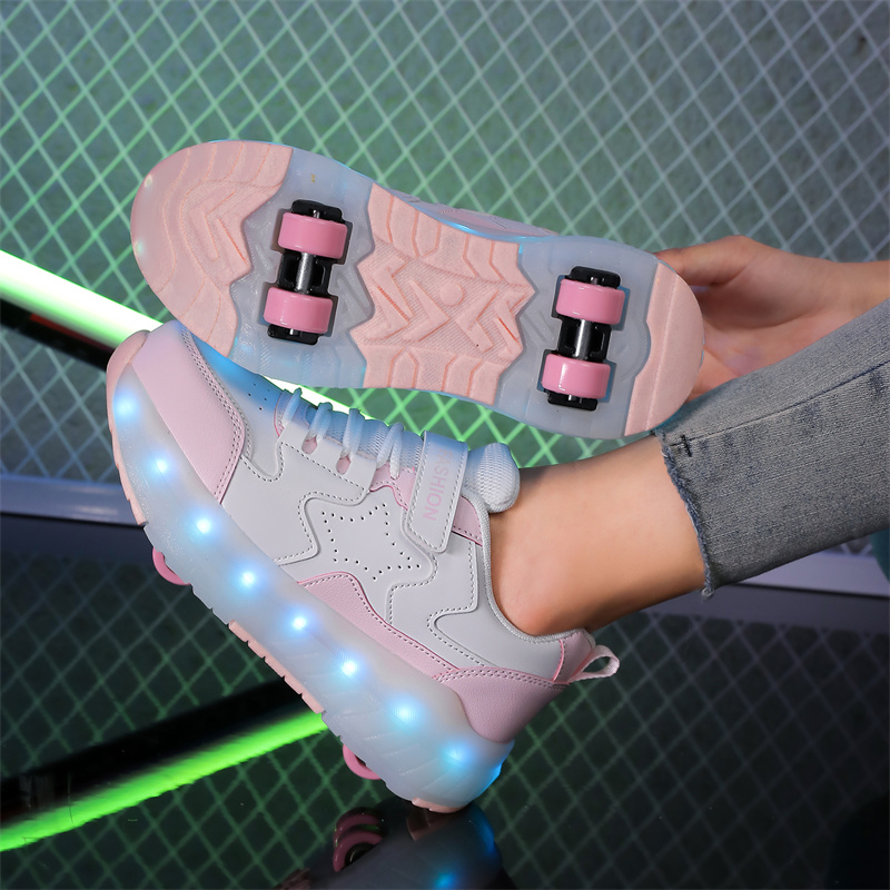 Kid Led Sneakers USB Charging  - Outdoor Lighting Grid Screen recensione e prezzo
