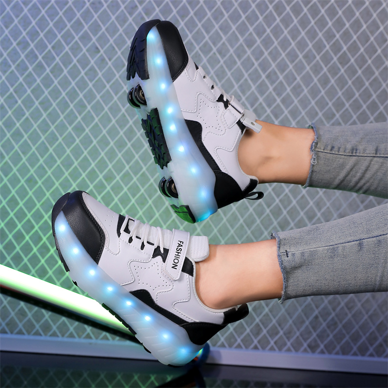 Kid Led Sneakers USB Charging  - Outdoor Lighting Grid Screen recensione e prezzo