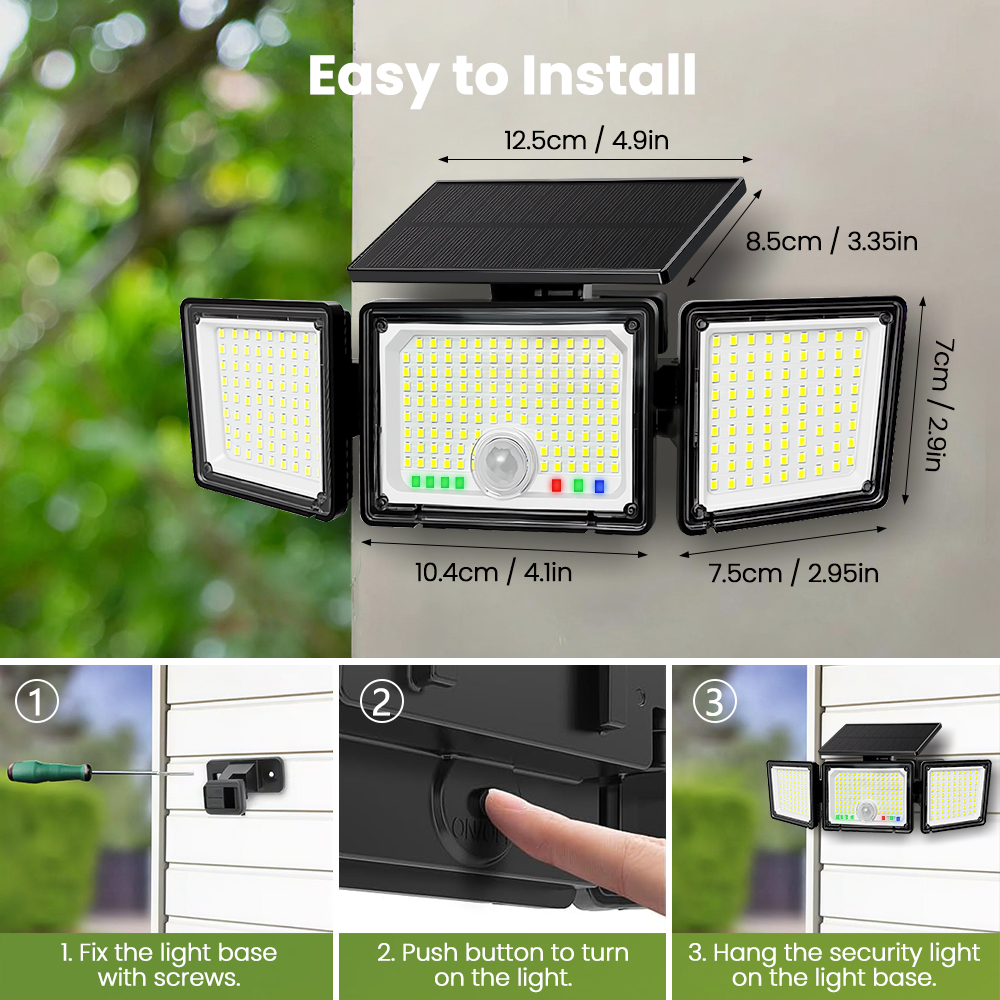 Upgraded 286LED Solar Motion S - Dusk To Dawn Bulb recensione e prezzo