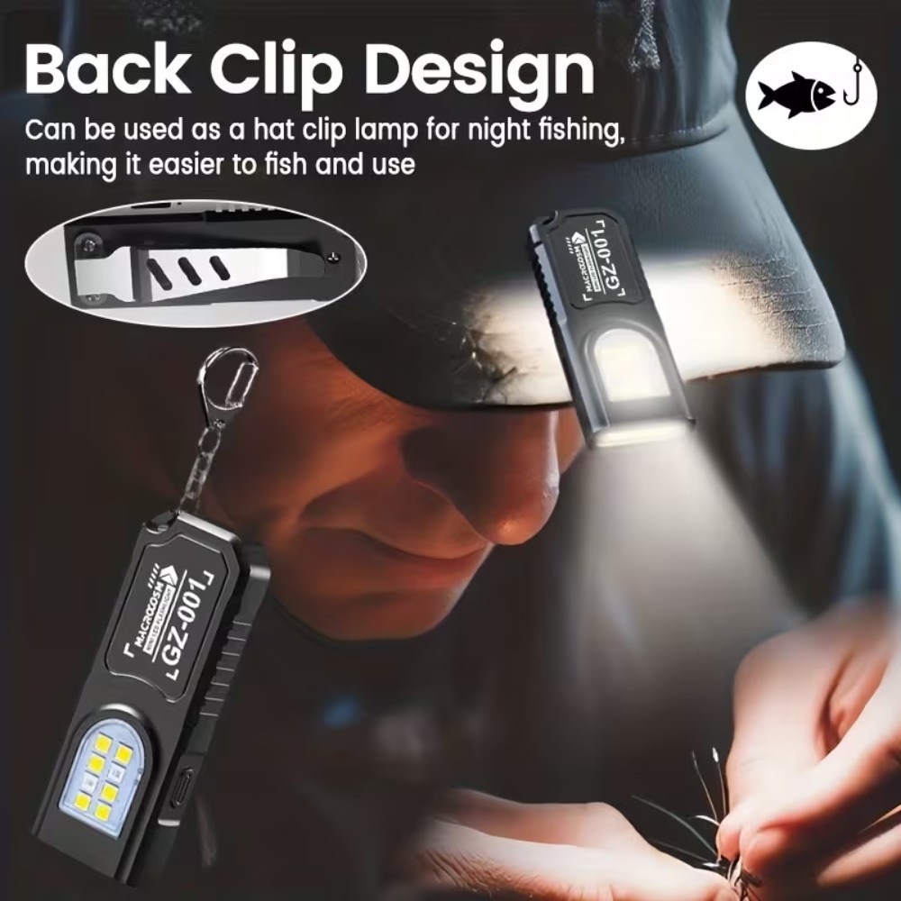 Mini COB LED Keychain Flashlig - Outdoor Lighting Beacon recensione e prezzo