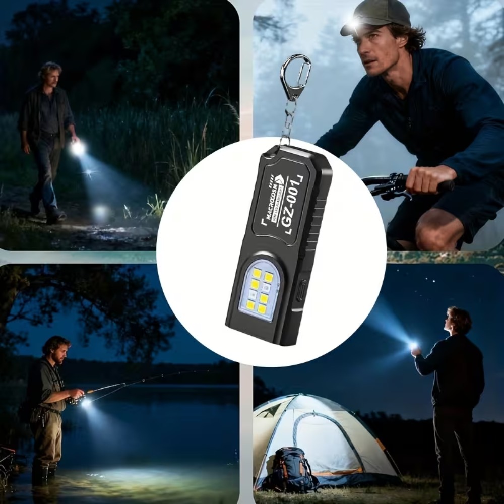 Mini COB LED Keychain Flashlig - Outdoor Lighting Beacon recensione e prezzo